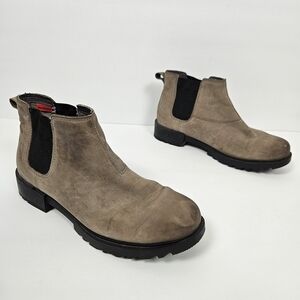 Sorel NL 4324 Tan Nubuck Leather Emelie Waterproof Chelsea Boots